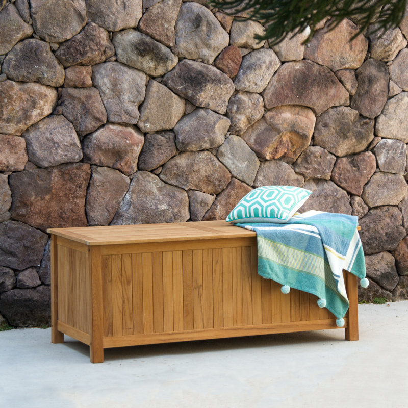 Summerton Teak Deck Box & Reviews AllModern